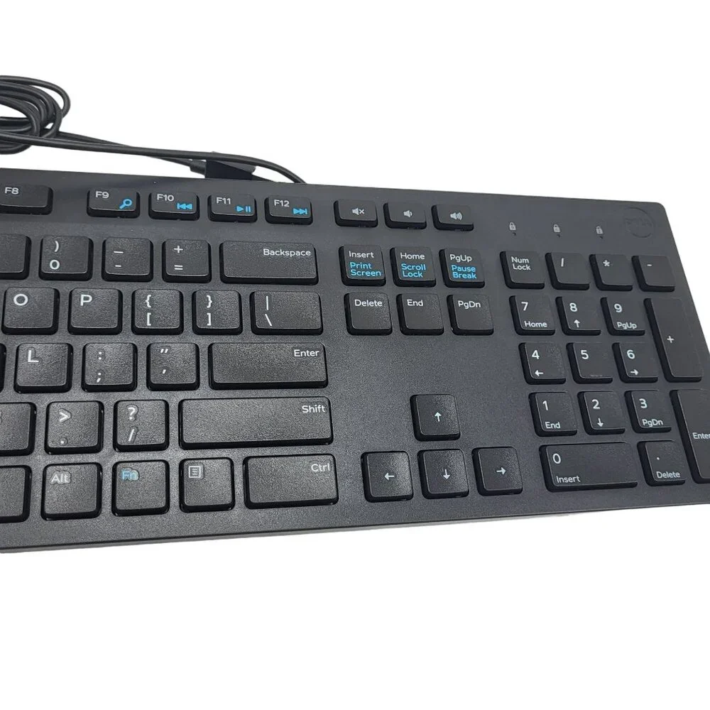Dell Multimedia Keyboard-KB216 US International QWERTY Black New In Box